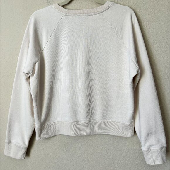 J. Crew Big Sky Graphic Cotton Terry Pullover Sweatshirt - Picture 12 of 13